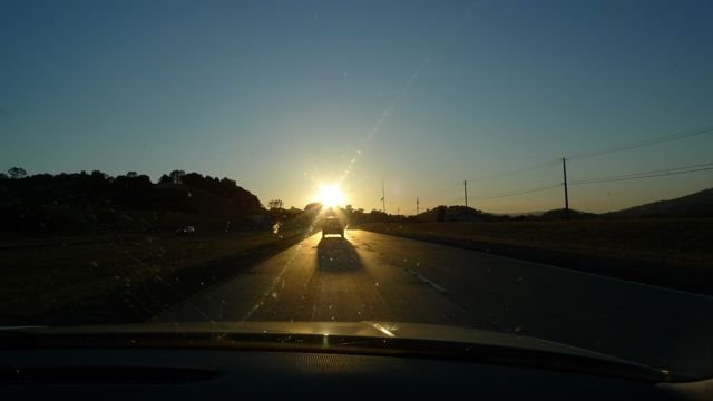 driving to boomville