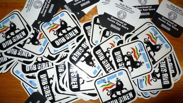 dubsiren stickers